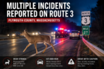 Multiple Incidents Reported on Route 3 in Plymouth County