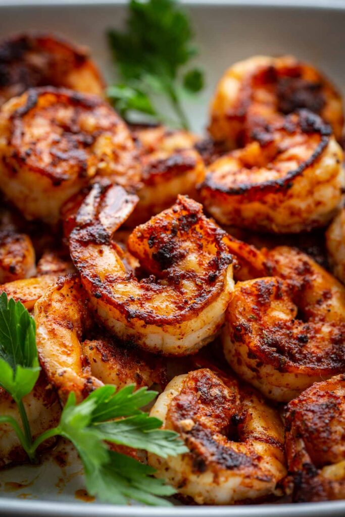 Easy Blackened Shrimp