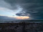Ominous Clouds Sweeping Over Duxbury Beach 216313987